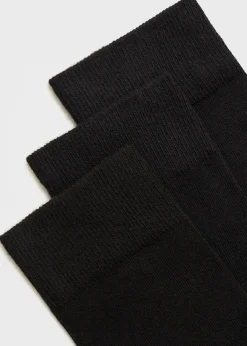 MANGO Bielizna*Zestaw 3 par skarpetek bawełnianych