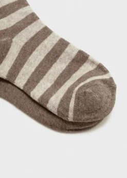 Dzieci MANGO Bielizna I Skarpetki*Zestaw 2 par skarpetek mieszanka wzorów