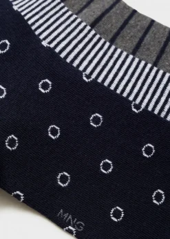 MANGO Bielizna*Zestaw 3 par skarpetek w różne kolory