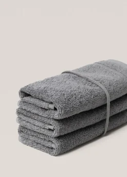 MANGO Ręczniki*Zestaw 3 ręczników bawełnianych 30 x 30 cm