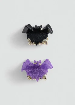 Dzieci MANGO Akcesoria Do Włosów|Akcesoria*Zestaw 2 spinek na Halloween