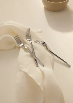 MANGO Sztućce*Zestaw 4 widelców deserowych 100% stali