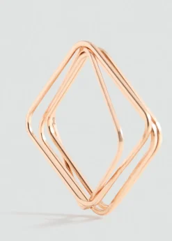 MANGO Biżuteria*Zestaw bransoletka i pierścionek