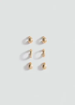 MANGO Biżuteria*Zestaw mieszanych kolczyków