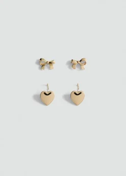 MANGO Biżuteria*Zestaw mieszanych kolczyków